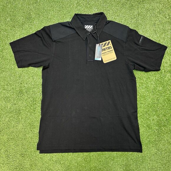 Men's Black Polo Shirt - Picture 1 of 7